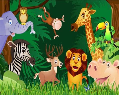 126 Kumpulan Gambar 3d Jungle Cartoon Wallpaper Zflas