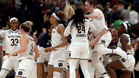 Notre Dame Women Oust Uconn Again Will Face Baylor In Title Game Fox