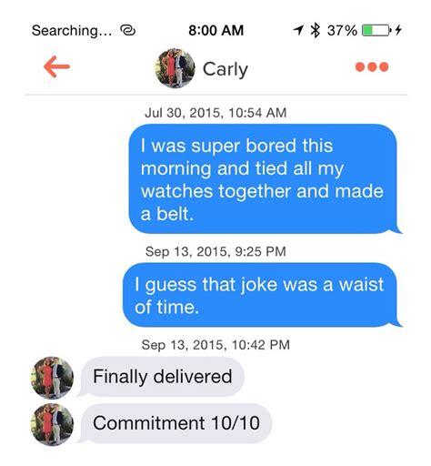 30 Hilarious Tinder Puns That Are Totally Worth A Date Page 4 Of 4