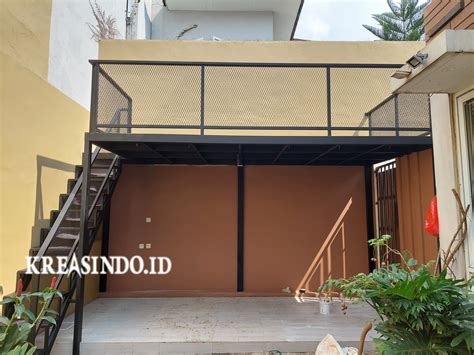 Buat Kanopi Balkon Yuk! Jasa Kanopi Mezzanine Besi Pengganti Kanopi Dak