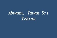 There are many money changers out there, especially those concentrated in kuala lumpur city area. Abmann, Taman Sri Tebrau, Money Changer in Johor Bahru