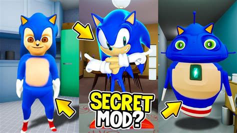 Secret Sonic Baby Escape Secret Stages Of Baby Sonic Vs Baby In Yellow