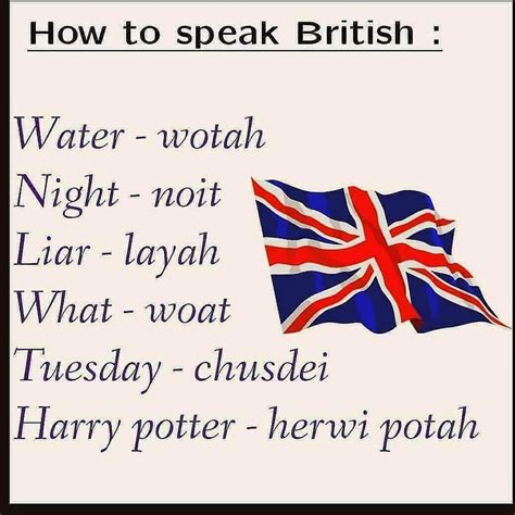 How To Speak Good British Accent Tradtuor