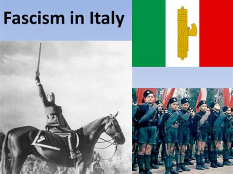 Fascism In Italy By Gilberto Teaching Resources Tes