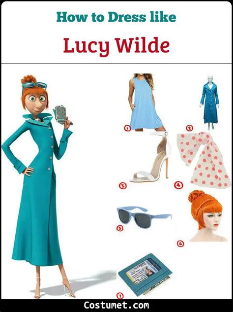 agent lucy wilde despicable me costume for cosplay and halloween