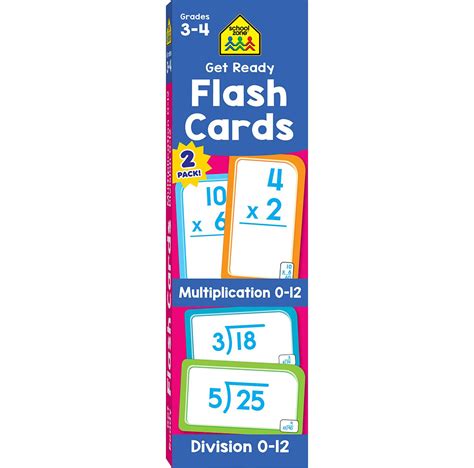 Buy Flash Cards Multiplication And Division 2 Pack Ages 8 To 9 3rd