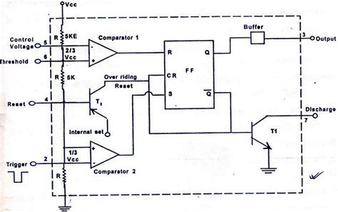 Magicelectronics Block Diagram Of 555 Timer Ic