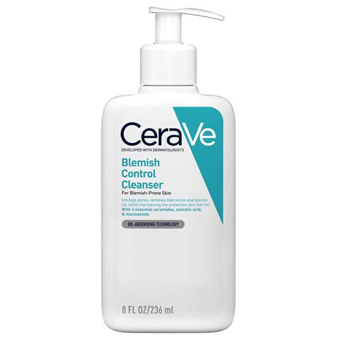 CeraVe Blemish Control Face Cleanser Med 2 Salicylsyra Och Niacinamid