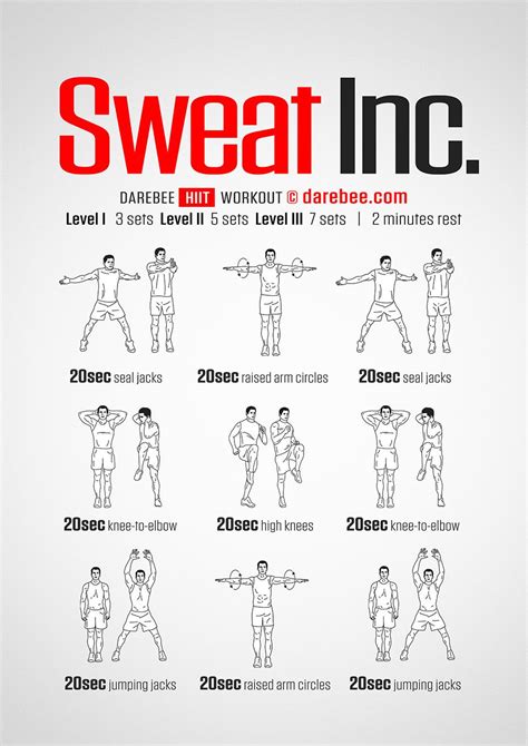 Sweat Inc Workout Kardiyo Egzersizleri Vücut Geliştirme Fitness