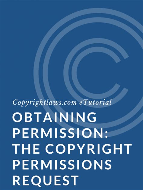 Copyright Permissions Sample Letter Copyright