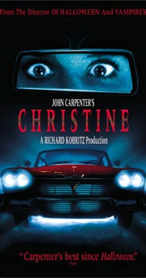 Collection by sheila warner eitniear. Christine (1983) - Full Cast & Crew - IMDb