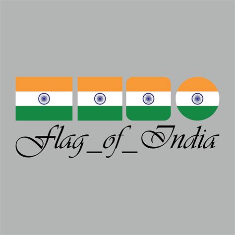 Flag Of India Nation Design Artwork 21854369 Vector Art At Vecteezy