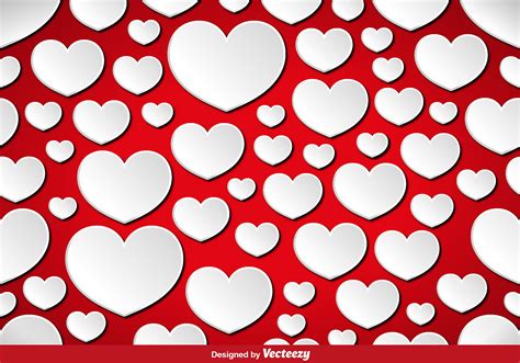 Vector Hearts Seamless Pattern 139568 Vector Art At Vecteezy