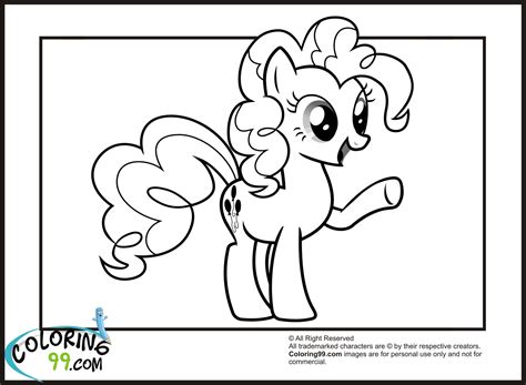 Pinkie pie was originally supposed to be called pegasus and is the only pony of the 6 whose name doesn't match her cutie mark. My Little Pony Pinkie Pie Coloring Pages | Minister Coloring