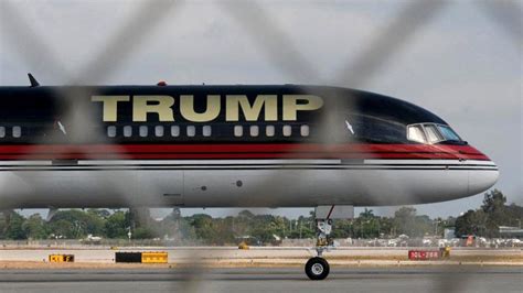 Trump Arraignment Private Plane Agents Protests Expected On Journey