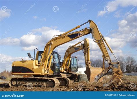 Excavating Equipment Royalty Free Stock Photo Image 5050105