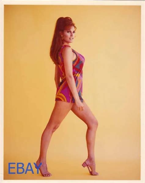 Raquel Welch Busty Leggy Rare Color Photo Picclick