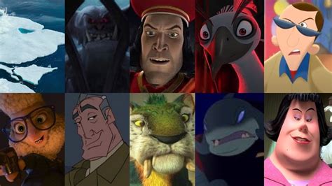 My Favorite Movie Of Animated Villains Defeats
