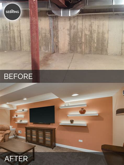 Caroles Basement Before And After Pictures Home Remodeling Contractors