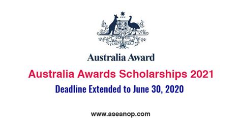 Australia Awards Scholarships 2021 Deadline Extended To June 30