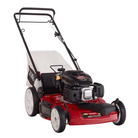 Toro 22 Inch Recycler High Wheel Self Propelled Mower The Home Depot