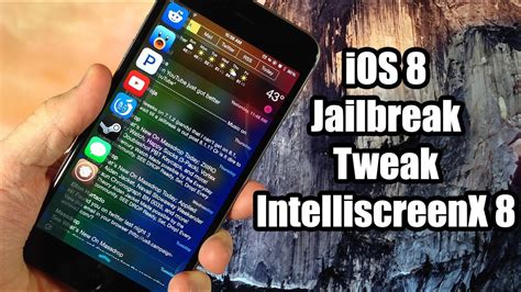 Ios 8 Jailbreak Tweak Intelliscreenx 8 Youtube