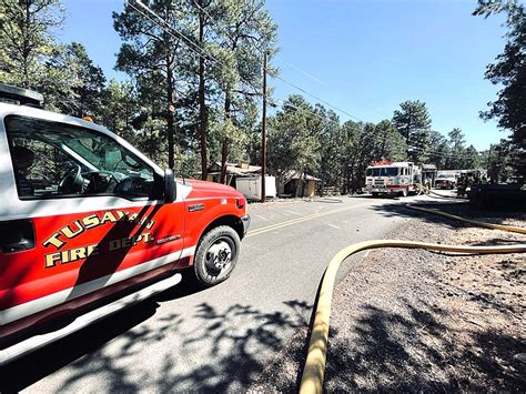 Local Fire Units Respond To Two Structure Fires Williams Grand Canyon