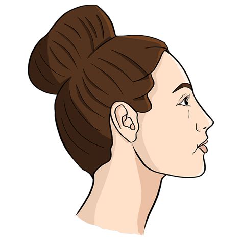 How To Draw A Woman Side Profile Really Easy Drawing Tutorial