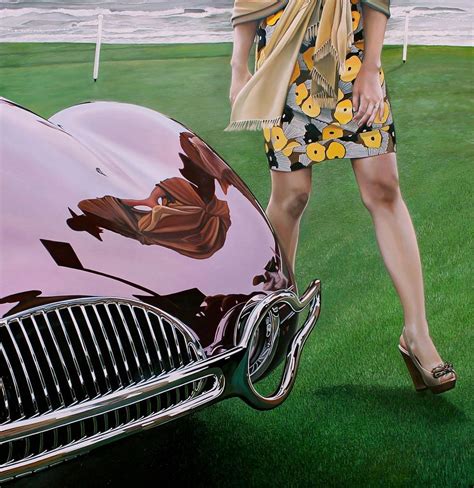 25 Extraordinary Hyper Realistic Car Themed Oil Paintings By Cheryl