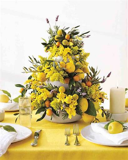 Centerpieces Diy Weddings Arrangements Table Floral Yellow