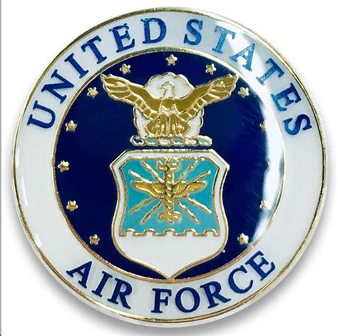 Militaria Air Force Usaf Master Maintenance Eagle Wreath Lapel Pin