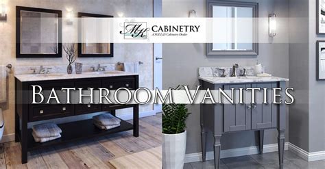 For a modern and stylish look, white, black, and grey oak are great options. Bathroom Vanities Phoenix | Custom Design & Installation ...