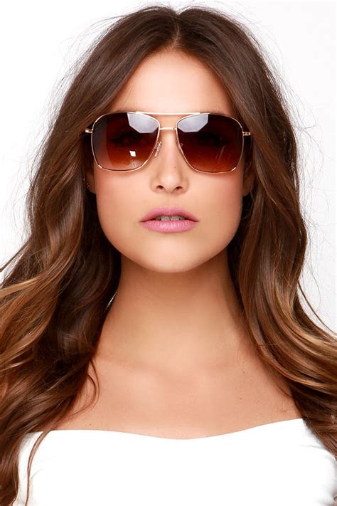 Lovely Rose Gold Sunglasses Gold Sunglasses Aviator Sunglasses 1400 Lulus