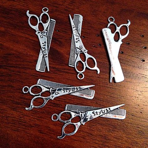 Scissors Charms Antique Silver Charms Silver Scissors Etsy