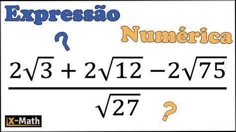 Expressões Numéricas Com Potência E Raiz Quadrada Exercícios Resolvidos