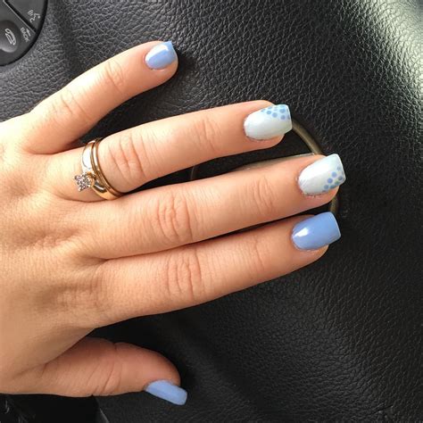 Plain Color Cute Acrylic Nails Ideas Wear Gold Rings As Well Instituto