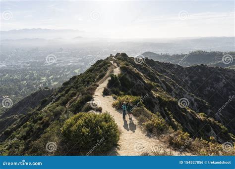 Los Angeles Griffith Park East Ridge Trail Editorial Photo Image Of