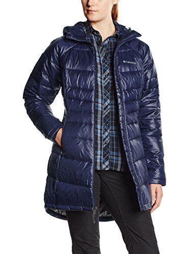 Columbia Womens Gold 650 Turbodown Radial Mid Jacket Nocturnal Small