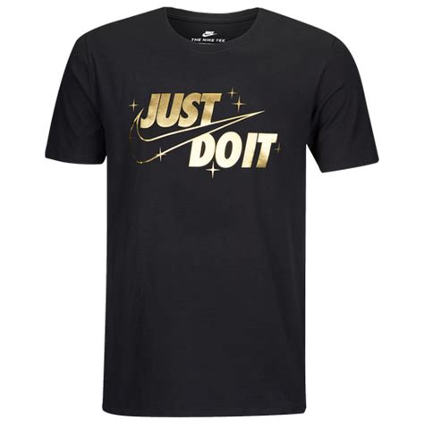 Womens nike hoodie on mercari. Nike Graphic T-Shirt - Men's - Casual - Clothing - Black/Gold