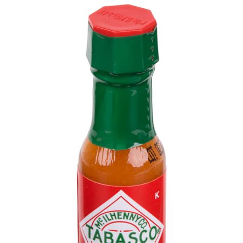 Tabasco® 125 Oz Original Hot Sauce Mini Bottles 144 Case
