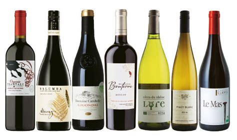 Organic Red And White Wine Selection September 2016 Uk