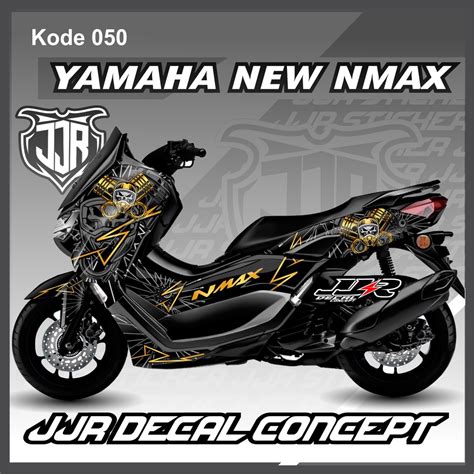 Jual Stiker Full Body Nmax New 2020 2022 Decal Yamaha New Nmax Keren