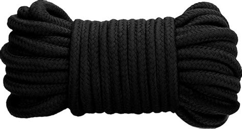 Thick Bondage Rope 10 Meter Black Bondage Toys