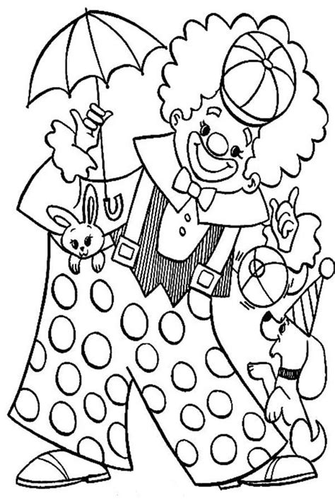 Clown Coloring Pages Download And Print Clown Coloring Pages Images And Photos Finder