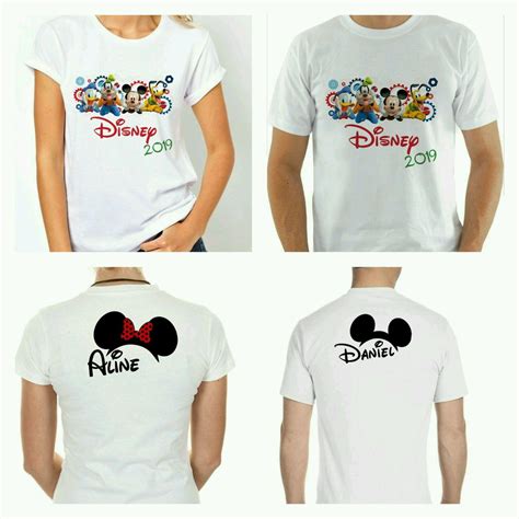 Camiseta Para Viagem Disney Elo7 Produtos Especiais