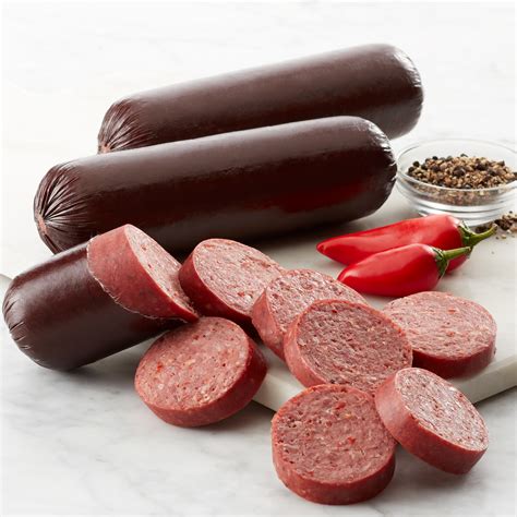 Spicy Beef Summer Sausage Hickory Farms