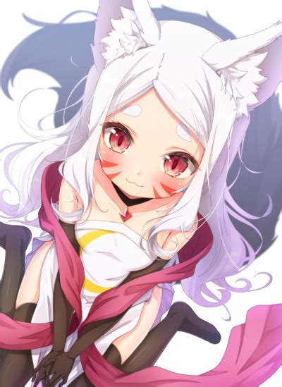 Tailed Fox Anime Kitsune Girl