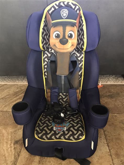 Use handle bars to activate sounds and tune with the push of a button. Paw Patrol Chase Car Seat for Sale in Arlington, TX - OfferUp