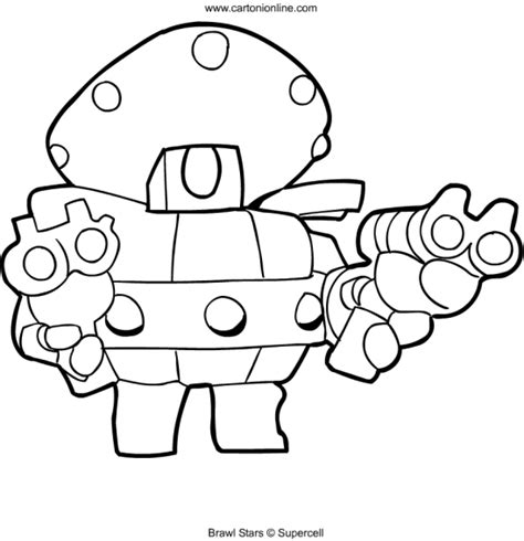 I still do not really see the potential in this ultimate but i guess more tanky means a bigger distraction right? Coloring and Drawing: Brawl Stars Coloring Pages Darryl