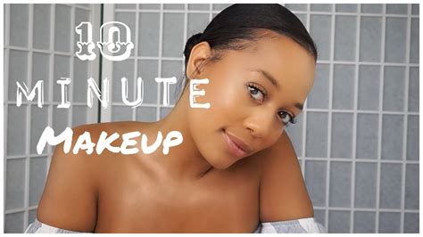 MY SIMPLE 10 MINUTE MAKEUP ROUTINE YouTube
